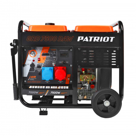Дизельный генератор PATRIOT GRD 7500 DAW