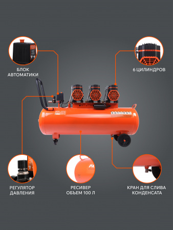 Поршневой компрессор PATRIOT KDS 580 F100