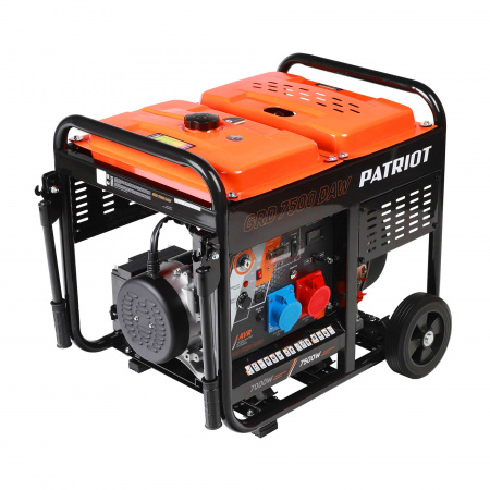 Дизельный генератор PATRIOT GRD 7500 DAW