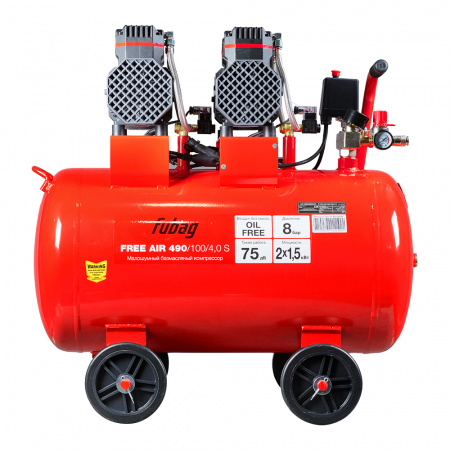 Поршневой компрессор Fubag Free Air 490/100/4.0 S