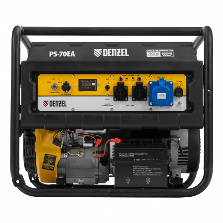 Бензиновый генератор DENZEL PS 70 EA